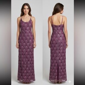 Stenay Purple Lace Chemise